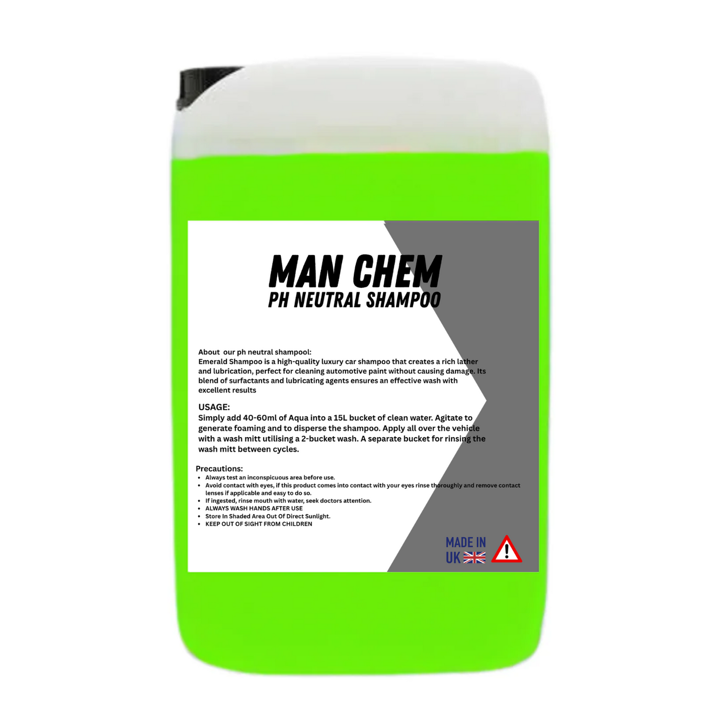 Luxury Car Shampoo PH Neutral
